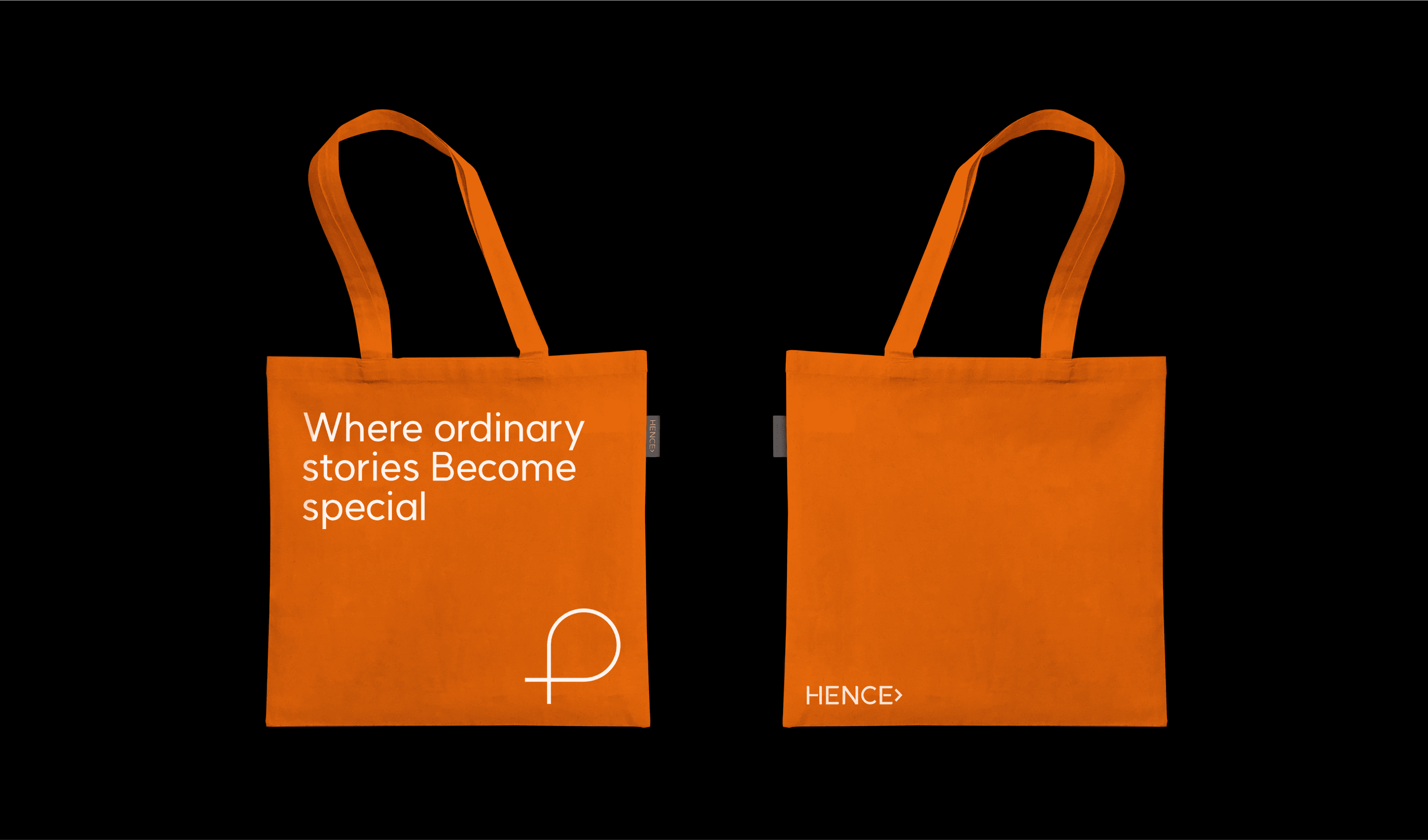 hence logo bag